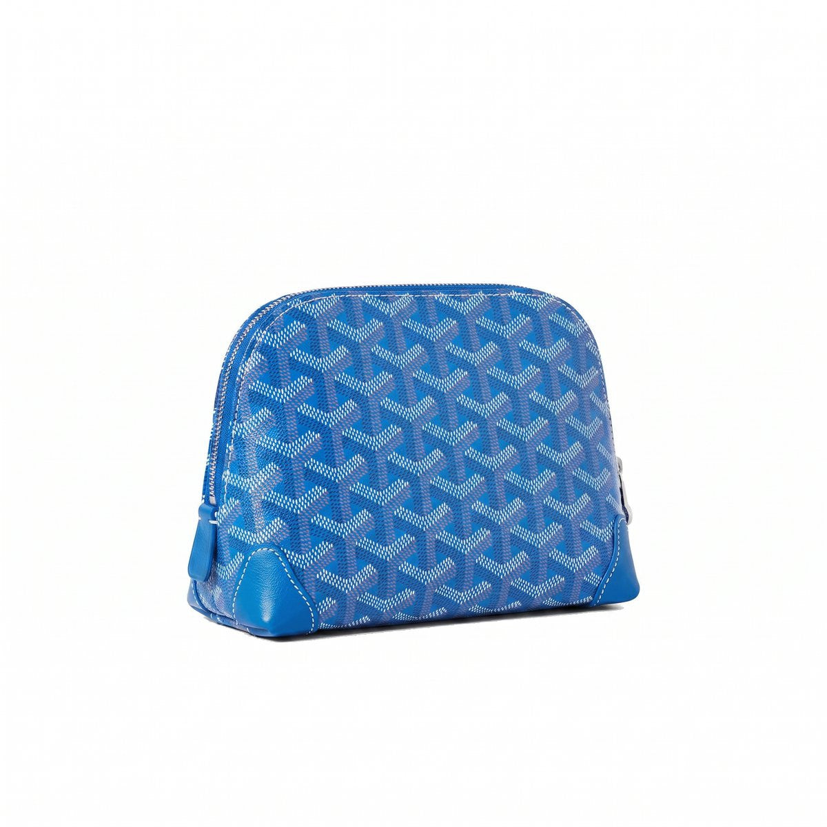 Canvas Cosmetic Pouch - Sky Blue