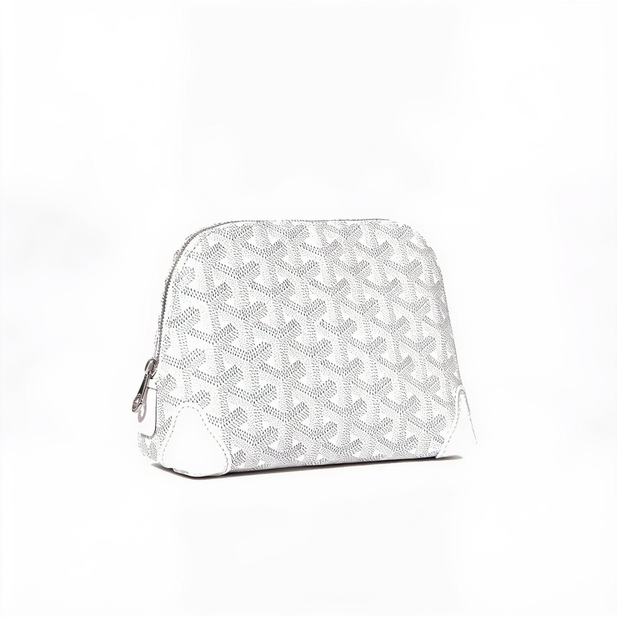 Canvas Cosmetic Pouch - White
