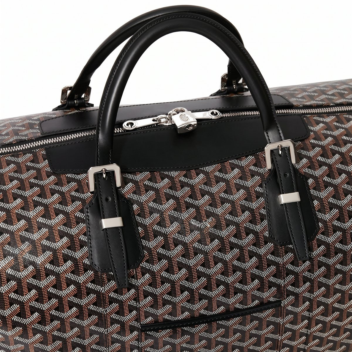 Canvas Bowling Travel Bag - 55cm - Black - 3