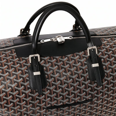 Canvas Bowling Travel Bag - 55cm - Black - 3
