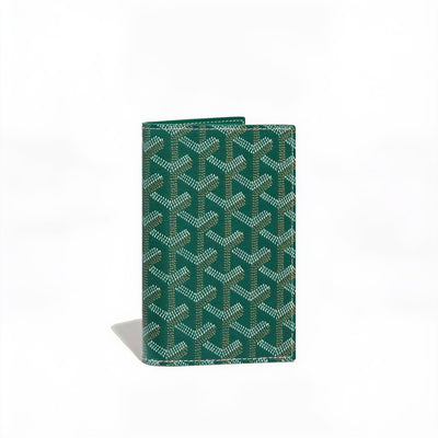 Canvas Passport Cover - Green