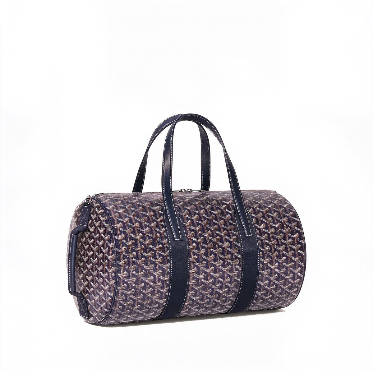Canvas Sports Duffel Bag - Navy Blue