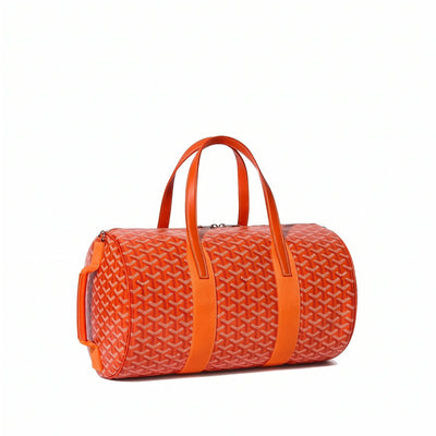 Canvas Sports Duffel Bag - Orange