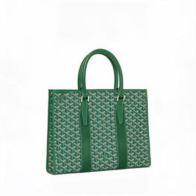 Professional Document Briefcase - Green