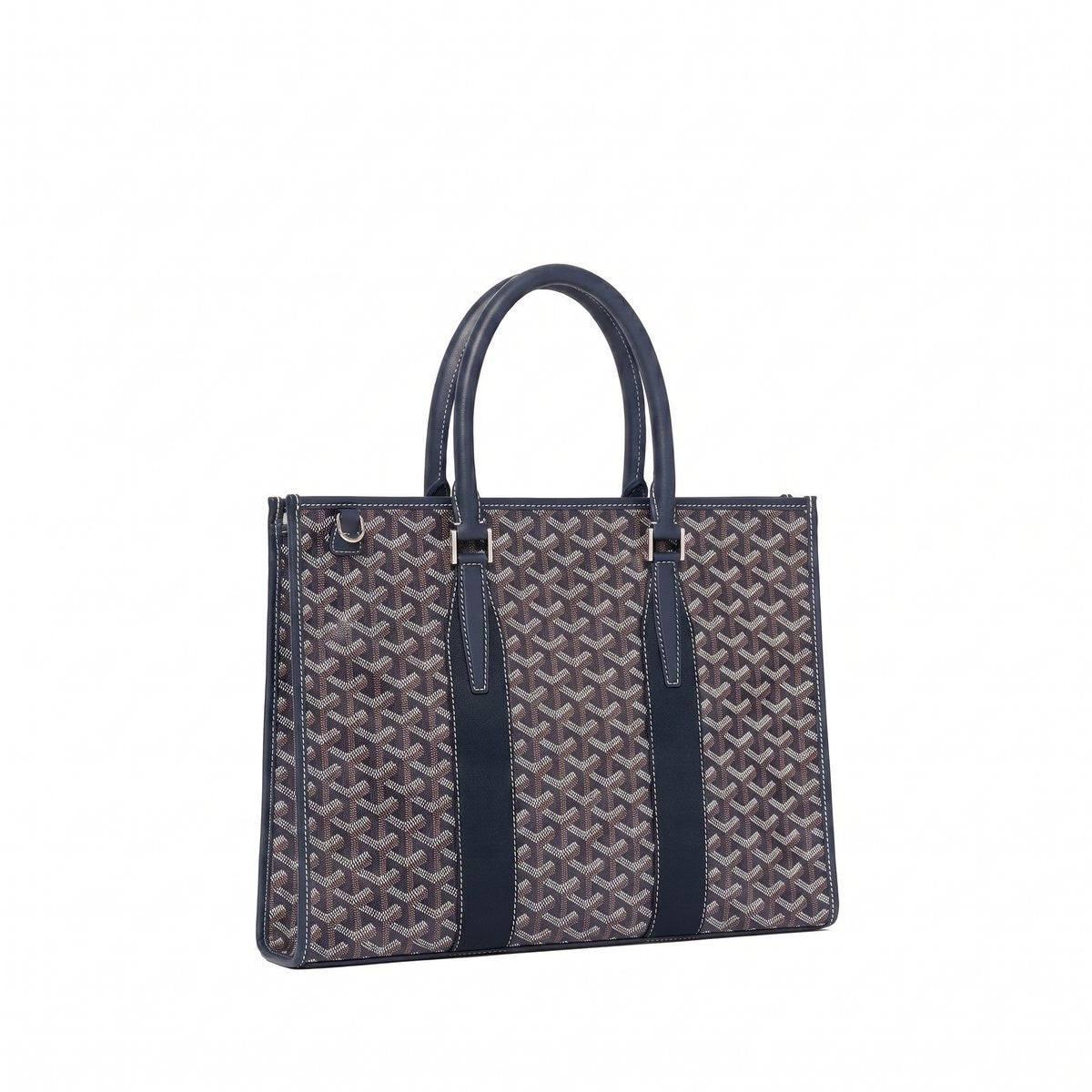 Professional Document Briefcase - Navy Blue