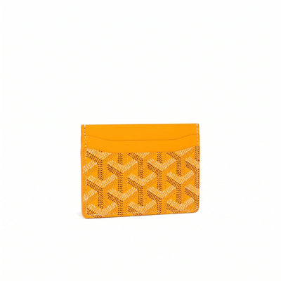 Classic Bi-Fold Card Holder - Yellow