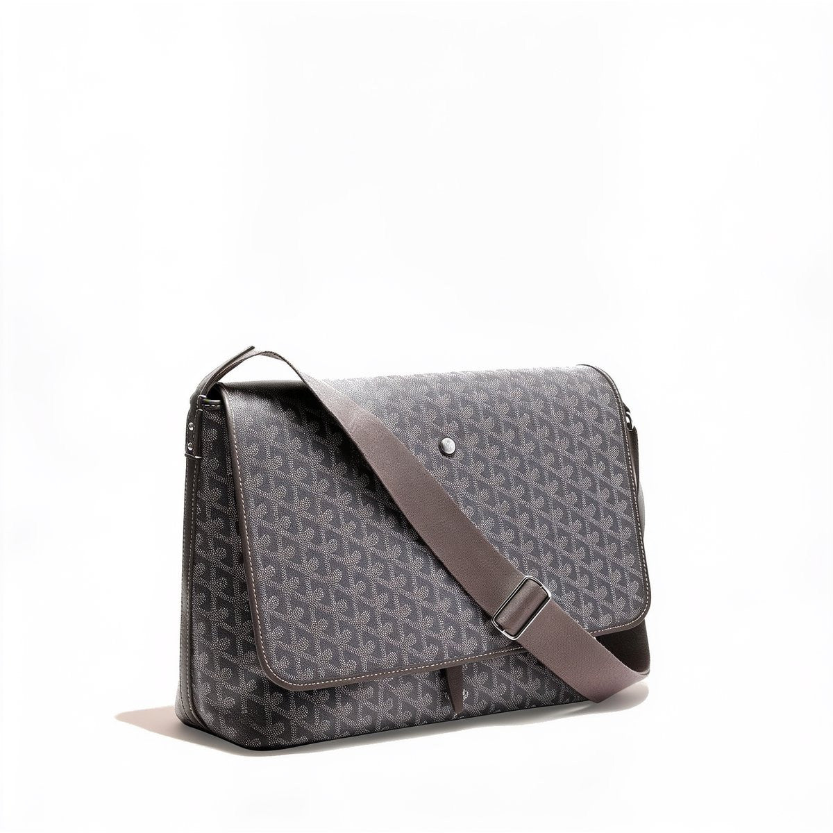 Classic Messenger Bag - Medium - Grey
