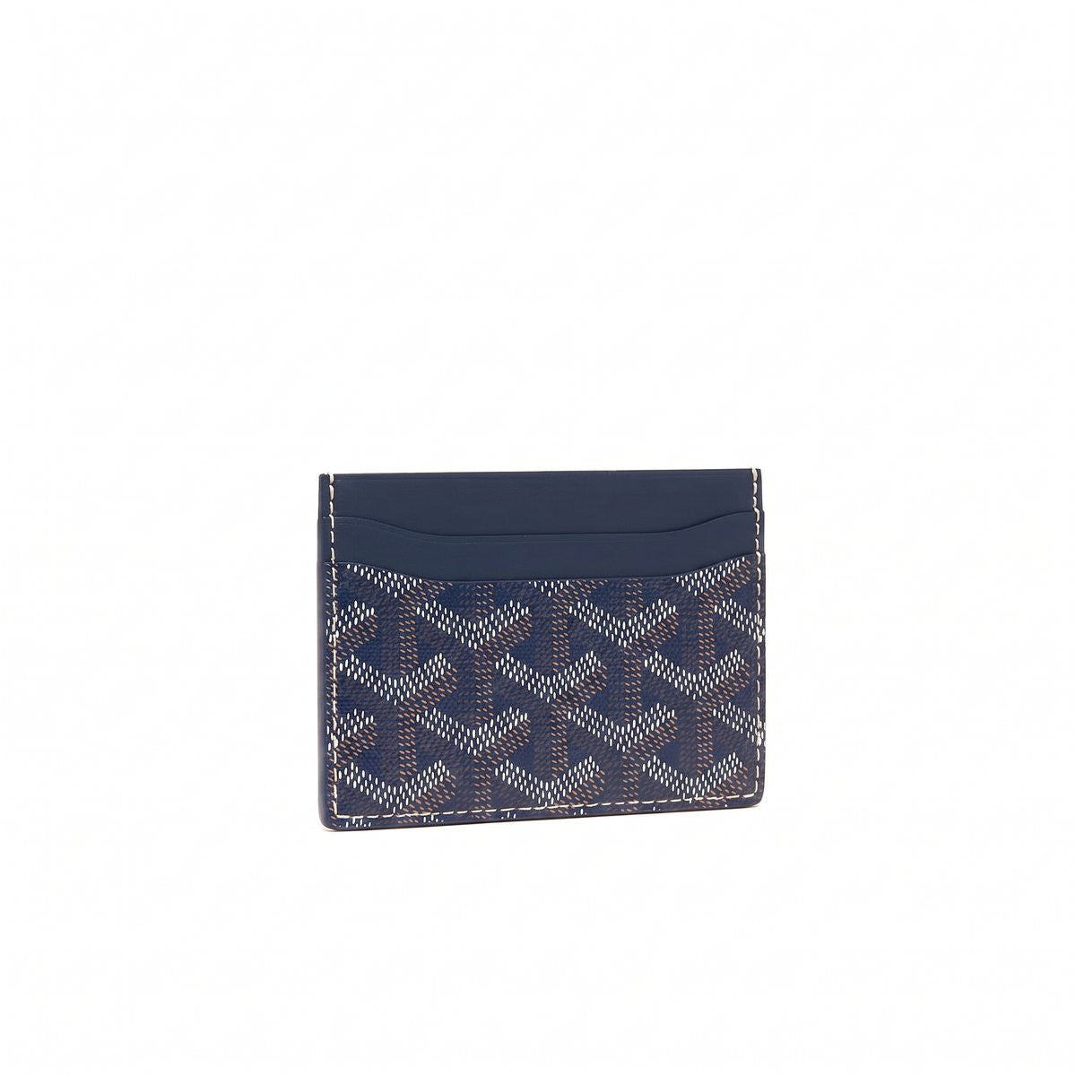 Classic Bi-Fold Card Holder - Navy Blue