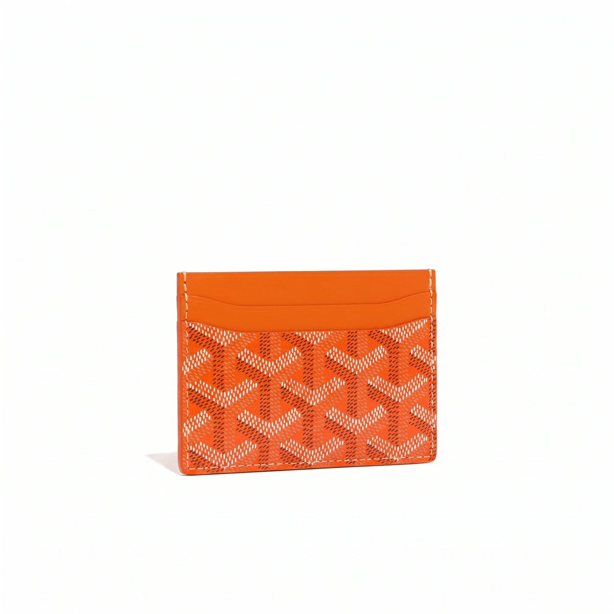 Classic Bi-Fold Card Holder - Orange