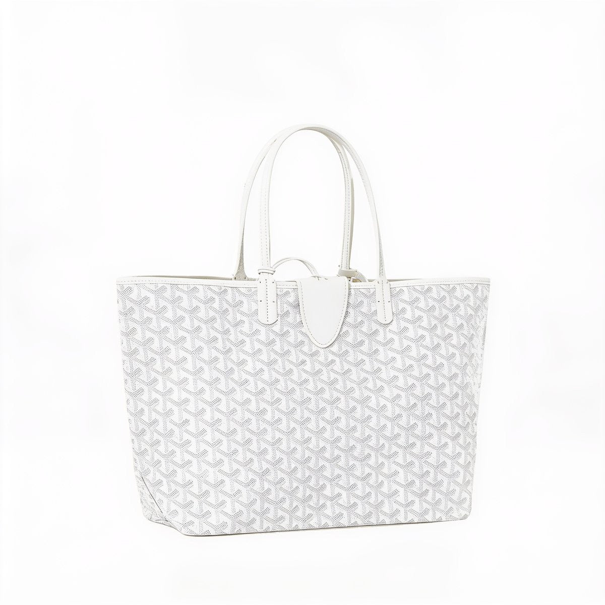 Lightweight Canvas Tote Bag - Small - White