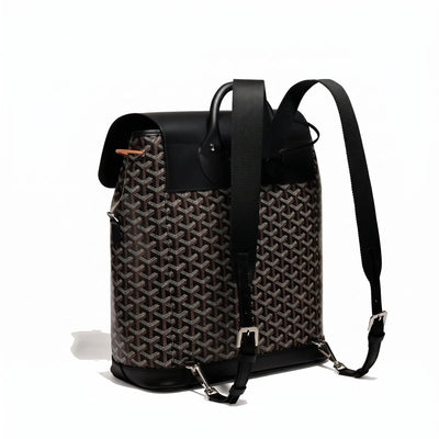 Medium Canvas Backpack - Black - 2
