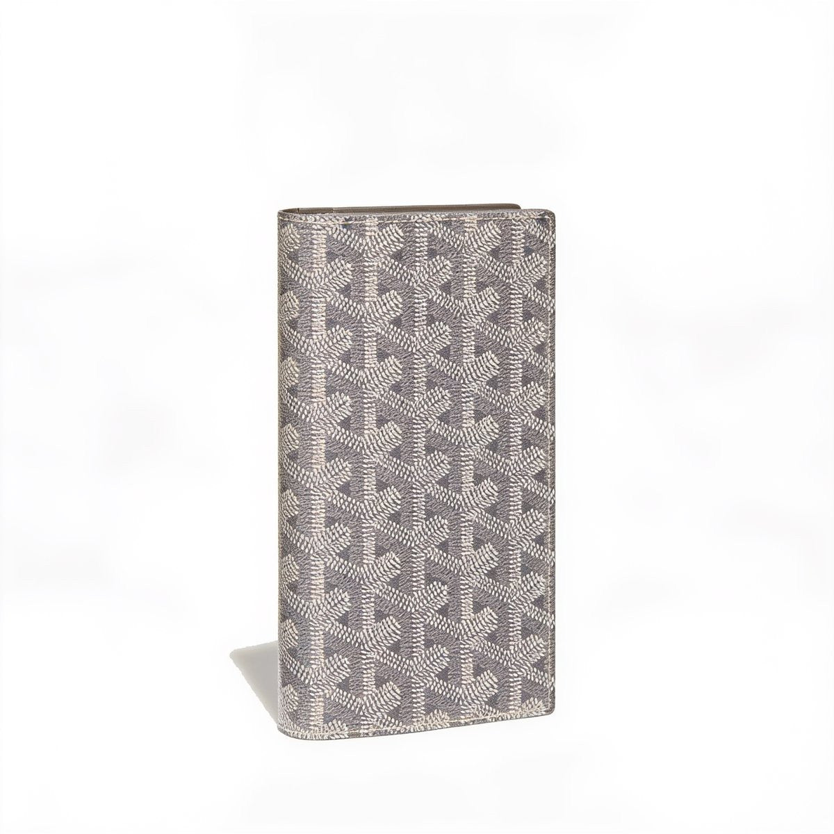 Long Snap Wallet with Card Slots - Grey