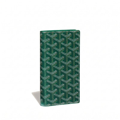 Long Snap Wallet with Card Slots - Green