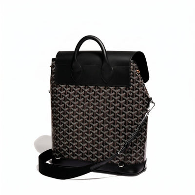 Medium Canvas Backpack - Black - 3