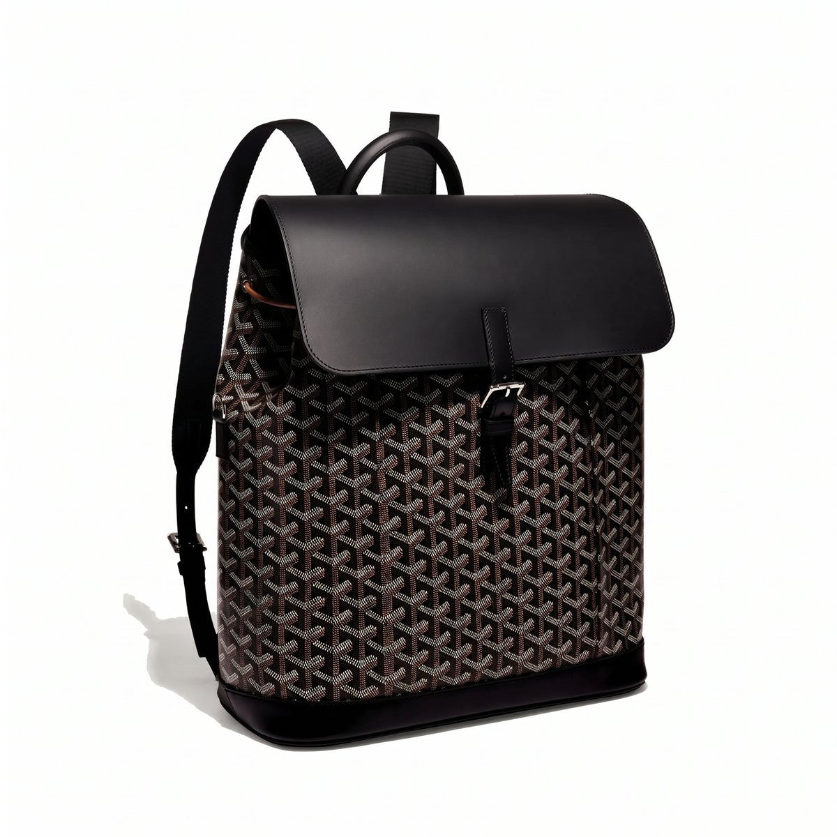 Medium Canvas Backpack - Black