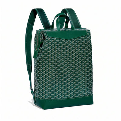 Medium Canvas Backpack - Green