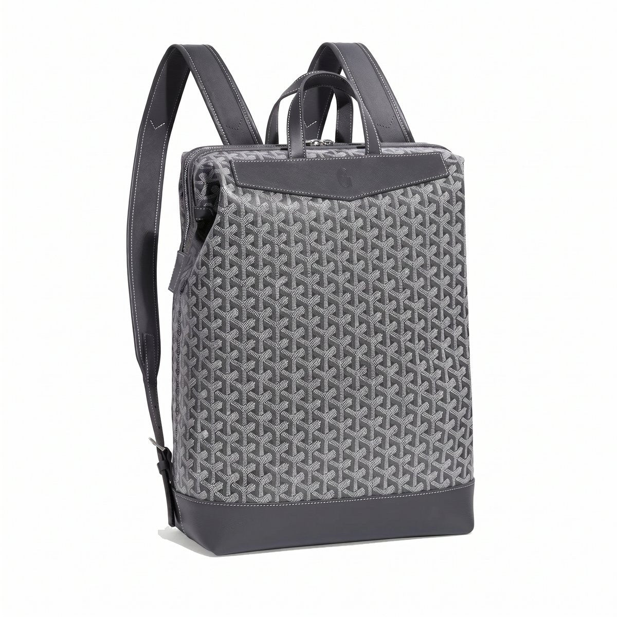 Medium Canvas Backpack - Grey