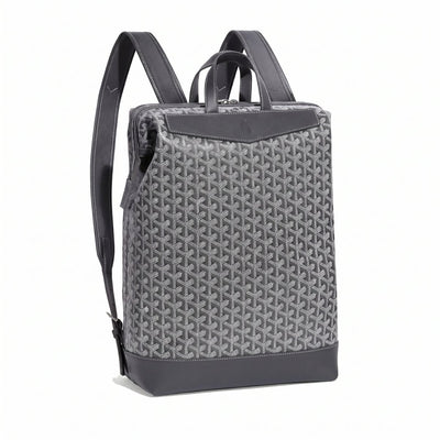 Medium Canvas Backpack - Grey