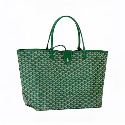 Lightweight Canvas Tote Bag - Large - Green