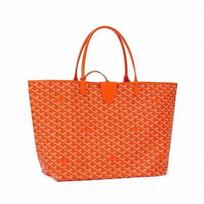 Lightweight Canvas Tote Bag - Large - Orange