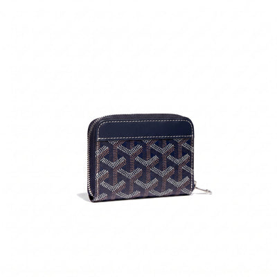Compact Snap Coin Purse - Navy Blue