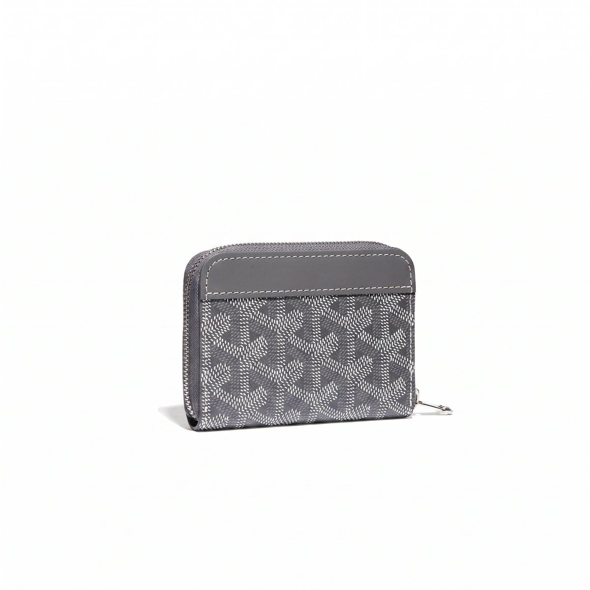 Compact Snap Coin Purse - Grey