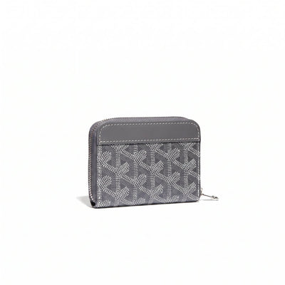 Compact Snap Coin Purse - Grey