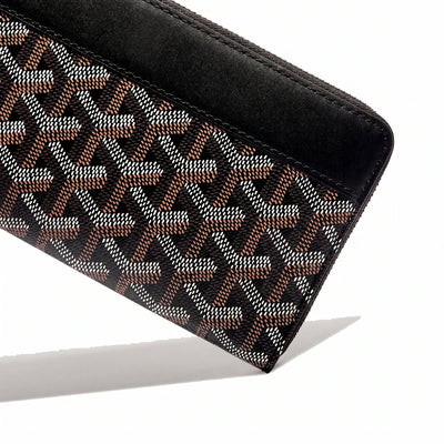 Continental Zip Wallet - Large - Black - 3