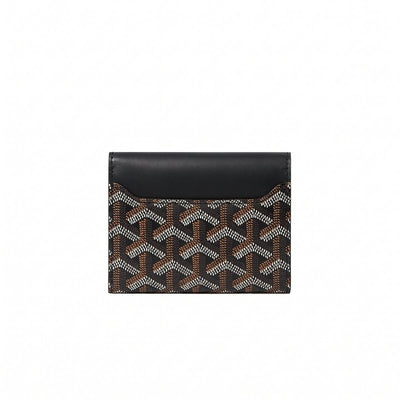 Compact Bi-Fold Wallet with Coin Pocket - Black - 2