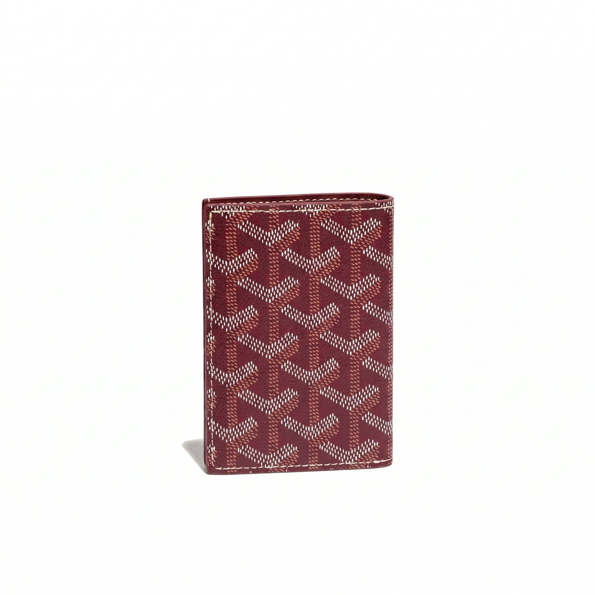 Slim Snap Card Case - Burgundy