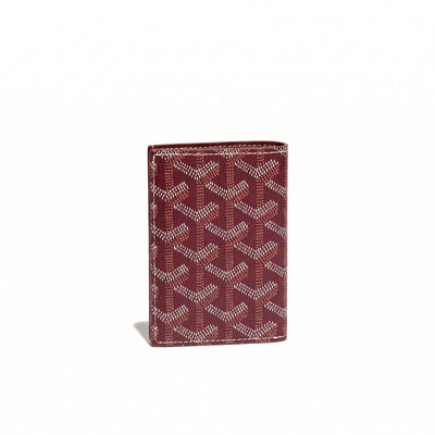 Slim Snap Card Case - Burgundy
