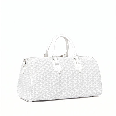 Canvas Travel Duffel - 45cm - White
