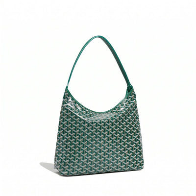 Slouchy Hobo Shoulder Bag - Green