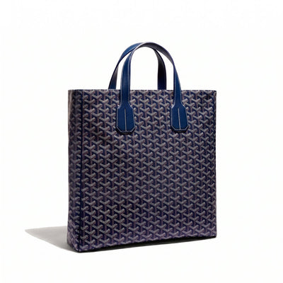 Slim Vertical Crossbody Bag - Navy Blue