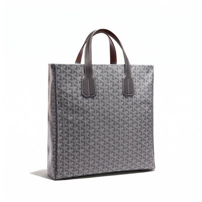 Slim Vertical Crossbody Bag - Grey