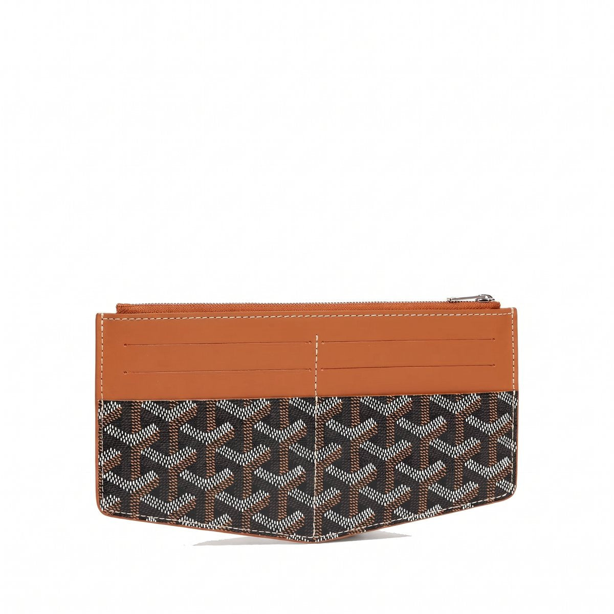 Zip-Around Wallet Insert - Black & Tan
