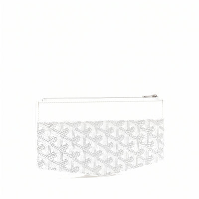 Zip-Around Wallet Insert - White