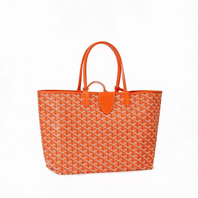 Lightweight Canvas Tote Bag - Small - Orange