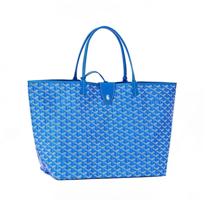 Lightweight Canvas Tote Bag - Large - Sky Blue
