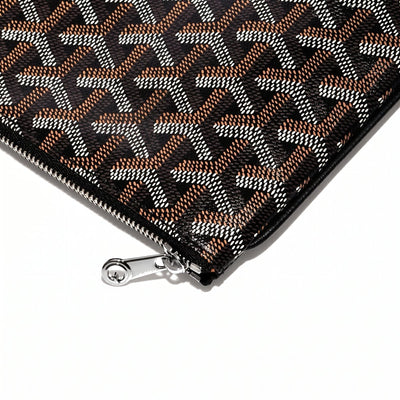 Flat Document Pouch - Medium - Black - 3