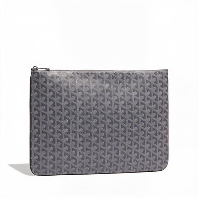 Flat Document Pouch - Extra Large - Grey