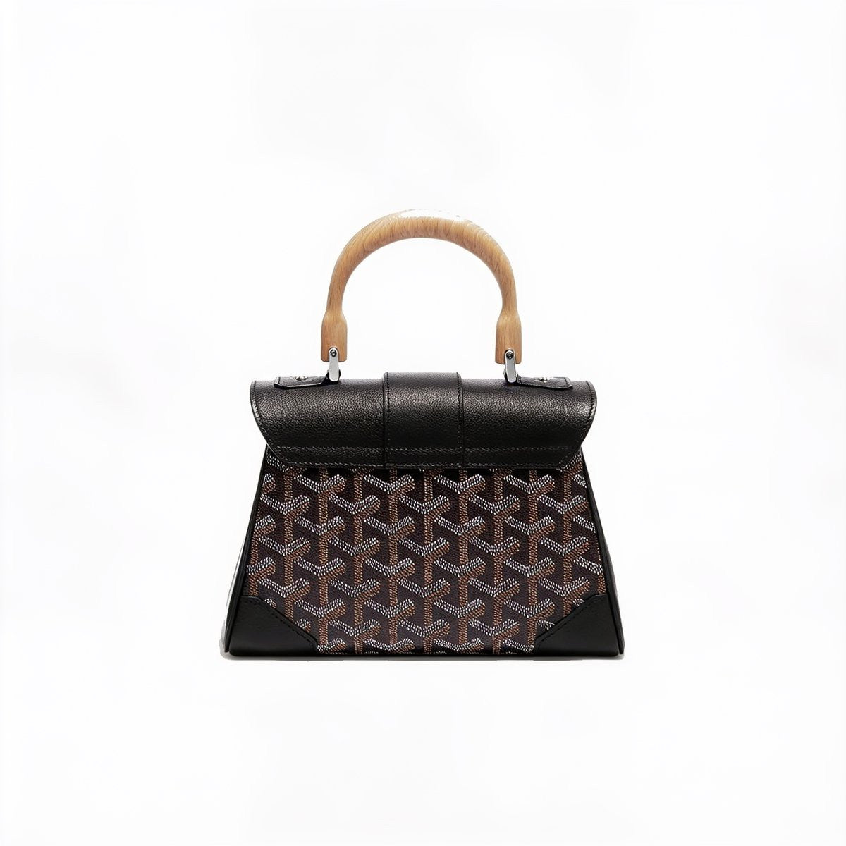 Soft Leather Mini Crossbody Bag - Black - 3