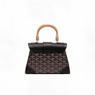 Soft Leather Mini Crossbody Bag - Black - 3