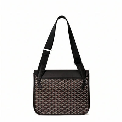 Sporty Messenger Crossbody - Medium - Black - 3