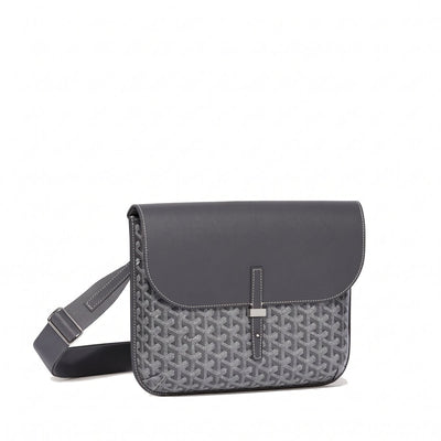 Sporty Messenger Crossbody - Medium - Grey