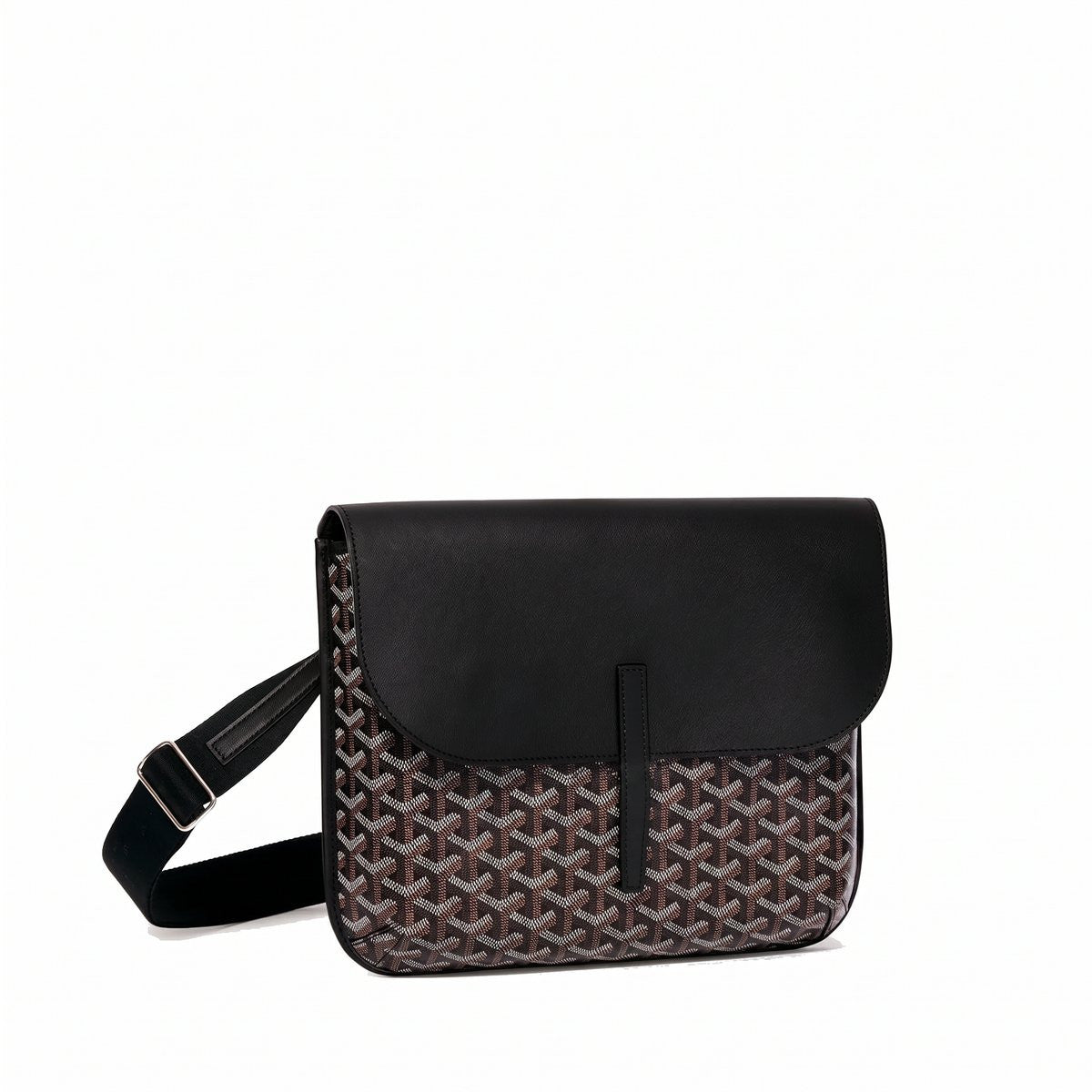 Sporty Messenger Crossbody - Medium - Black