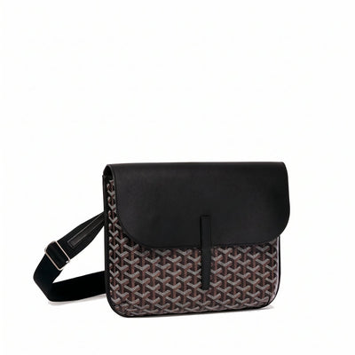Sporty Messenger Crossbody - Medium - Black