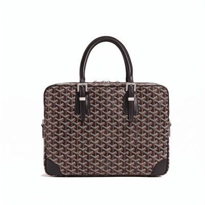 Structured Document Briefcase - Medium - Black - 3
