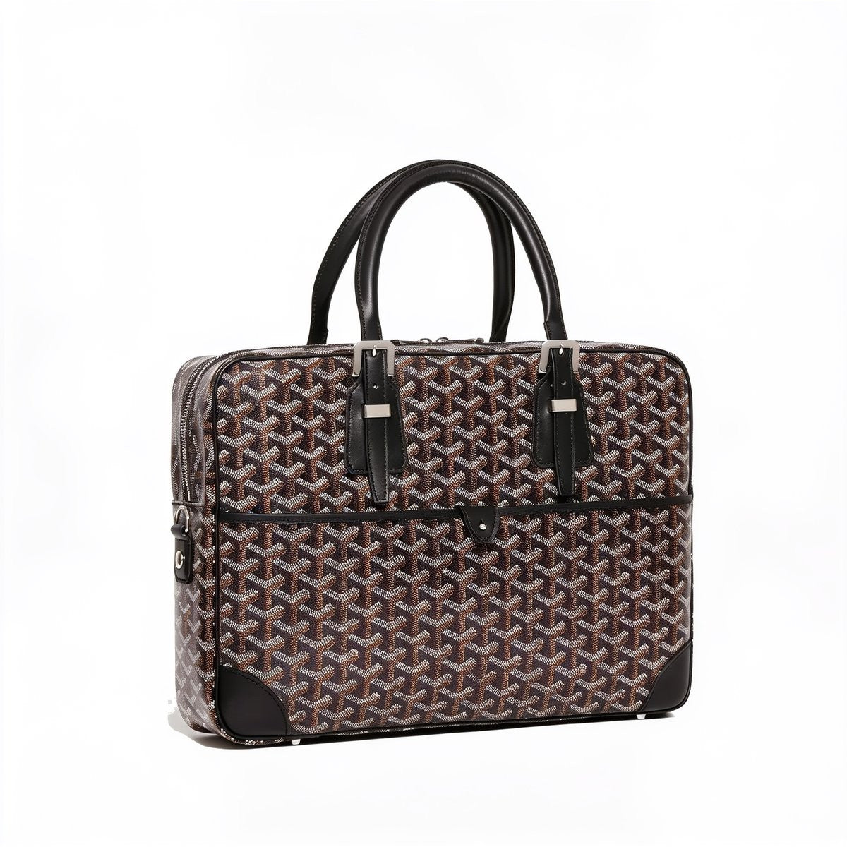 Structured Document Briefcase - Medium - Black
