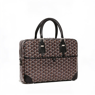 Structured Document Briefcase - Medium - Black